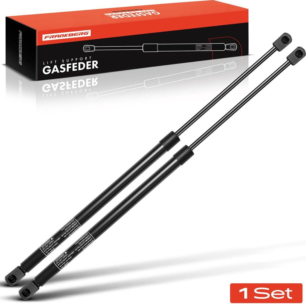 Frankberg 2x Gasfeder Dämpfer Heckklappe für Porsche 924 944 Coupe 944 Cabriolet 1975-1991