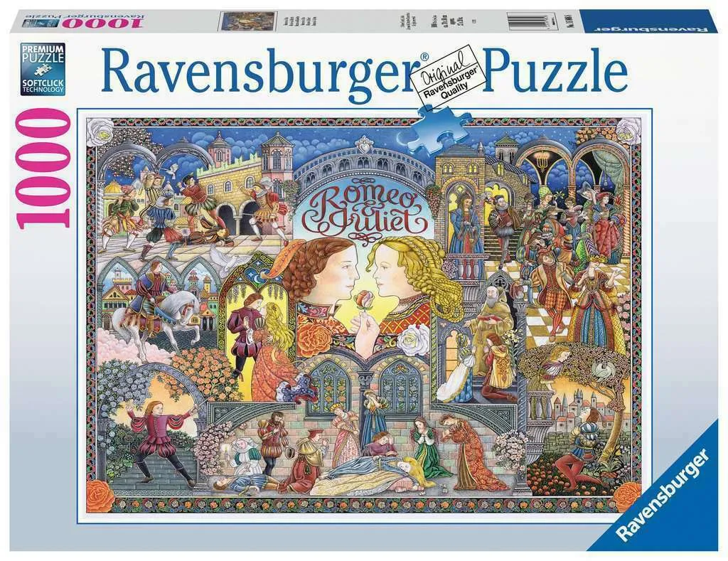 Puzzle 1000 pièces Roméo et Juliette : Idée Déco et Loisir Créatif Zen