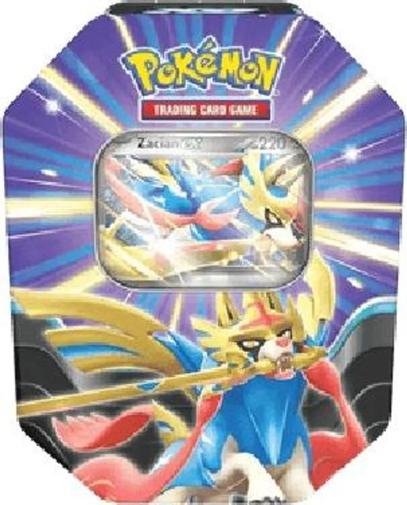 Coffret Pokemon Slashing Legends Zacian ex avec Cartes et Boosters
