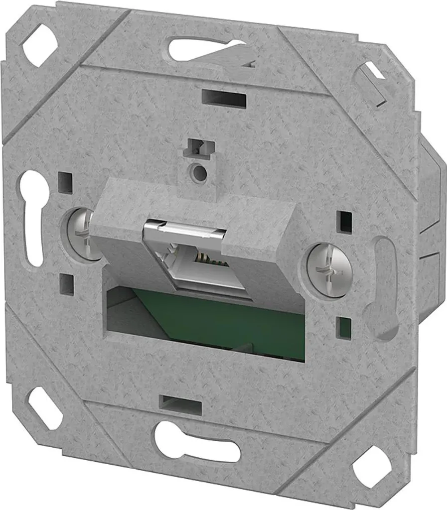 Prise RJ45 murale Cat 6A METZ CONNECT blindée 1 port pour réseau Gigabit