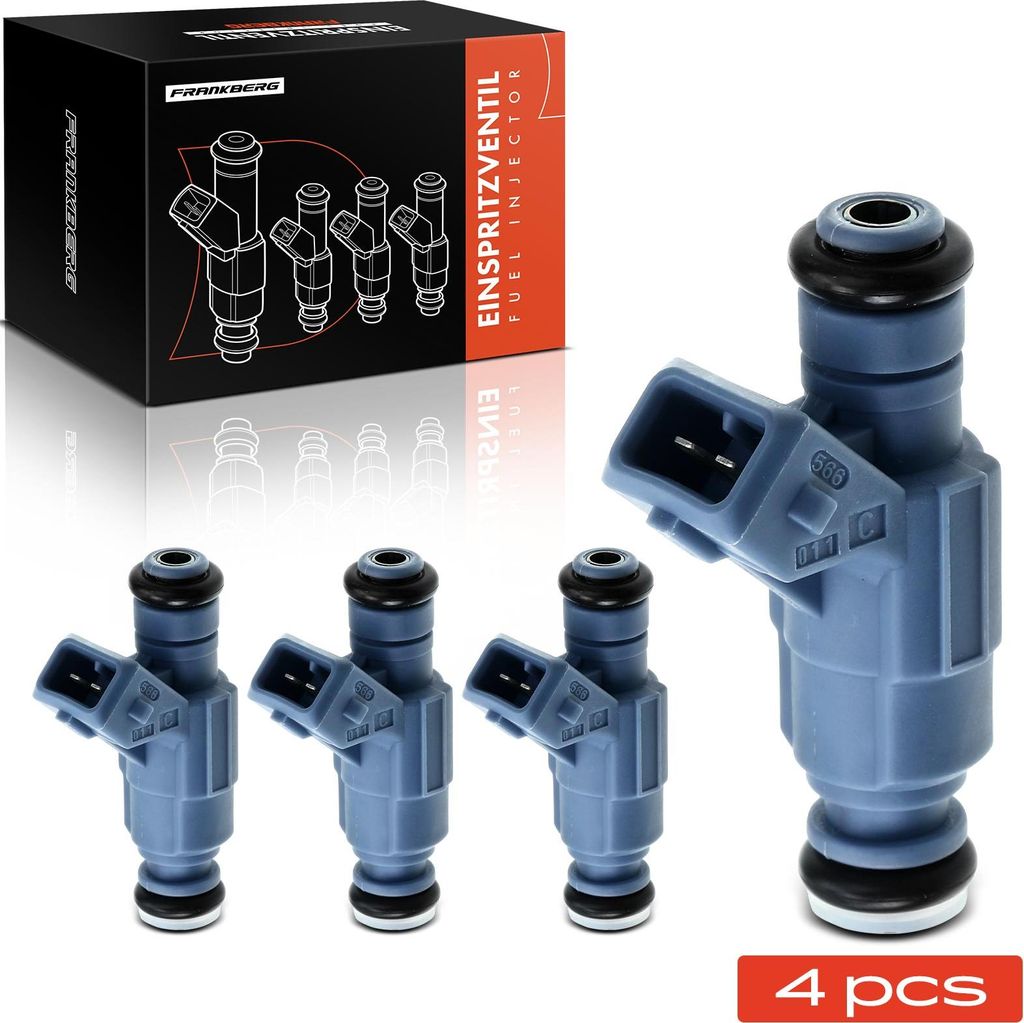 Frankberg 4x vstřikovač paliva pro Audi A4 8EC 8K2 A4 Avant Obrázek produktu 