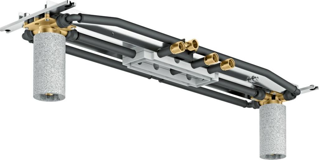 hansgrohe Grundset für Kopfbrause 1200 4jet Axor ShowerHeaven mit Lichtmodul