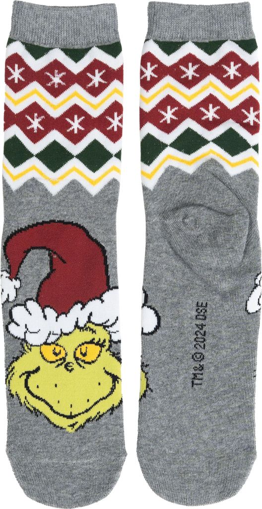 The Grinch Socken für Damen - XMAS Frauen Sneaker Strümpfe Produktbild 1