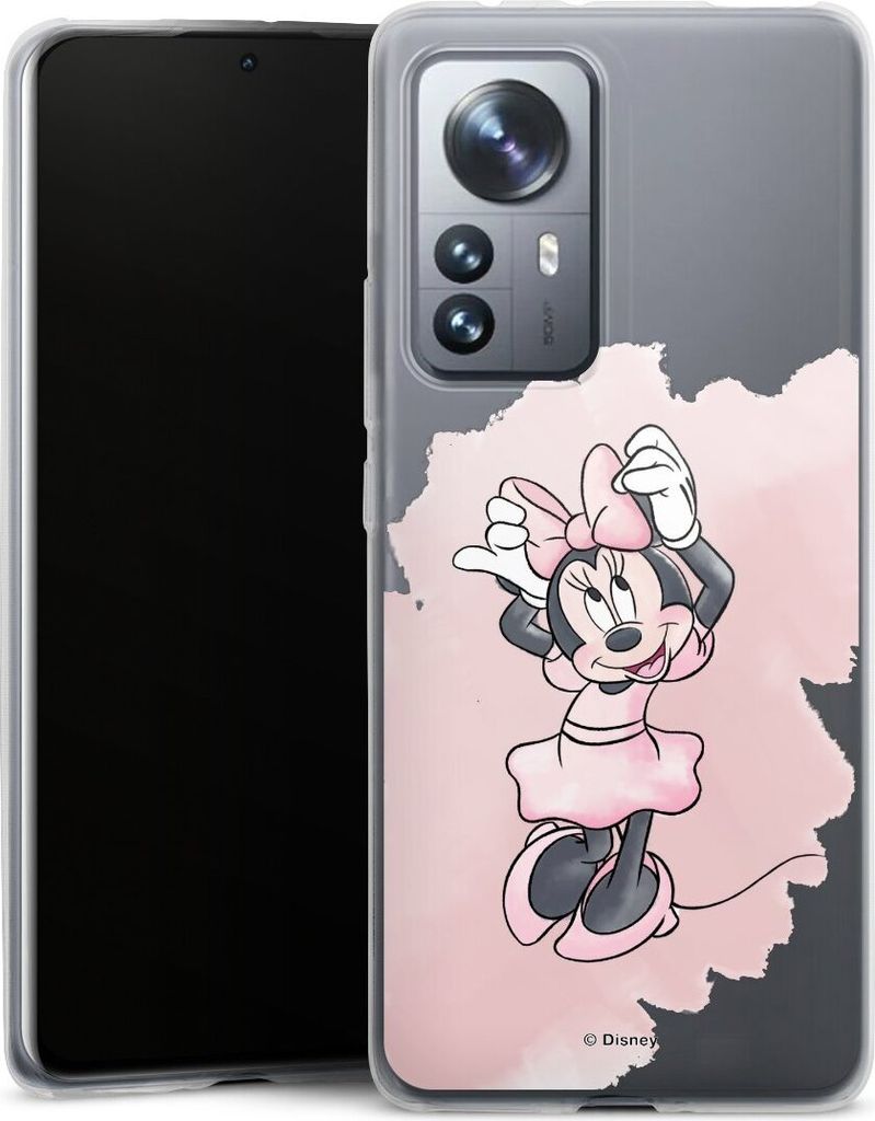 DeinDesign Slim Hülle für Xiaomi 12 Pro 5G Silikon Case Ultra Dünn Handyhülle Disney Mickey & Minnie Mouse Motiv ohne Hintergrund