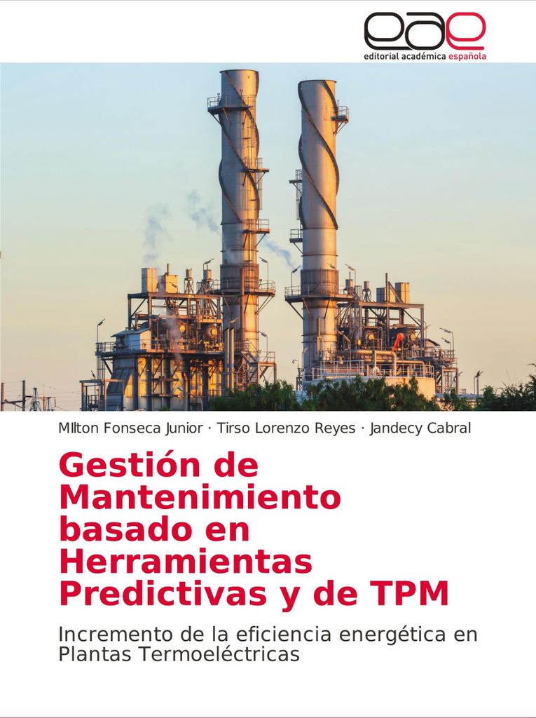 Gestión de Mantenimiento basado en Herramientas Predictivas y de TPM