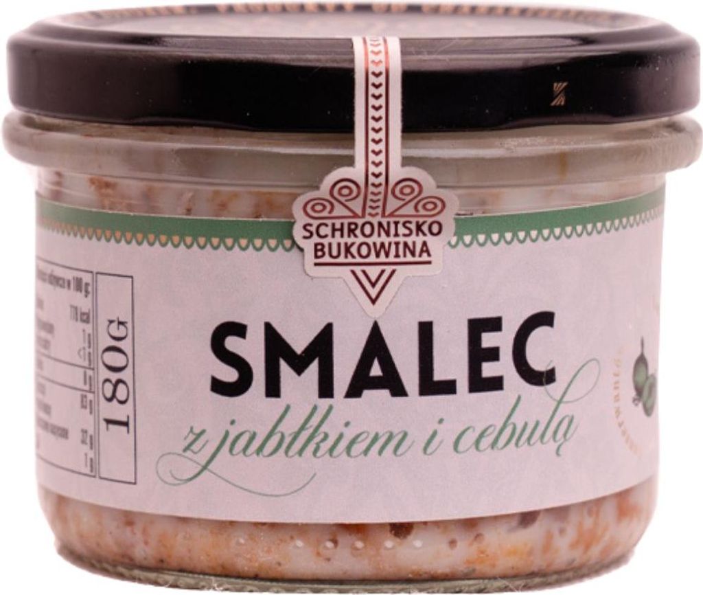 Schmalz mit Apfel und Zwiebel klein 180g - Schronisko Produktbild 