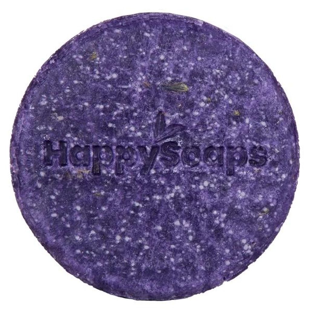 HappySoaps Shampoo Bar - Purple Lavender Rain 70 gram Productafbeelding 