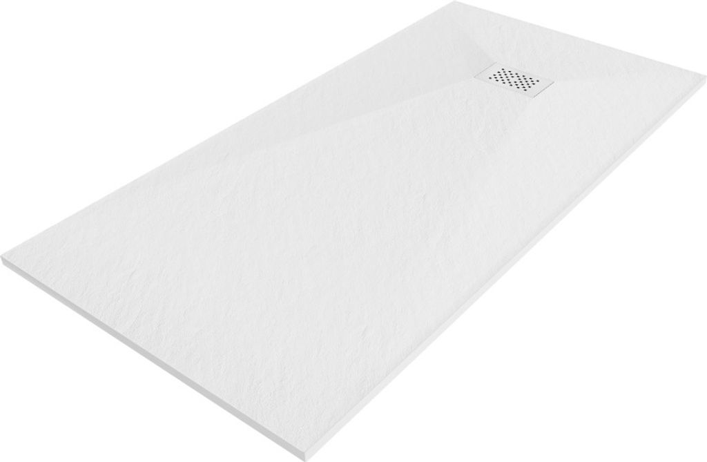 Mexen Hugo Rechteckduschtasse SMC 180 x 90 cm, weiß, weiße Abdeckung - 42109018-W