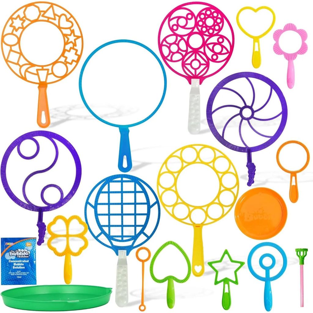 Riesenseifenblasen-Set - 8 Große Seifenblasenstäbe - Produktbild 