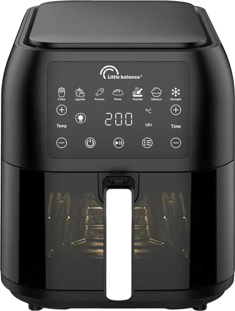 Friteuse sans huile pour repas de famille Little Balance 1700W 8L