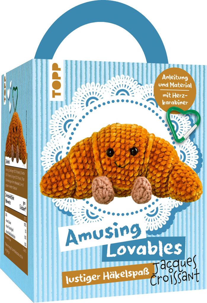 Divertente Lovables Häkelset Jacques Croissant Immagine del prodotto 