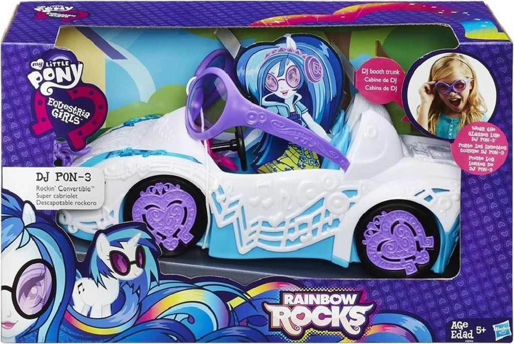 Mein kleines Pony Equestria Girls Rainbow Rocks auto