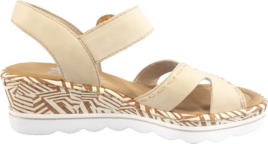 Rieker Keilsandaletten 67173 Damen 31353430373139 Beige 37 Produktbild 52