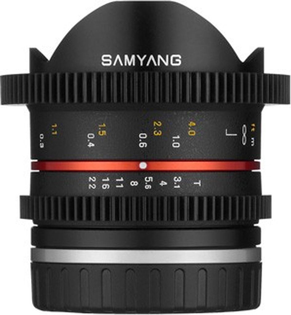 Samyang 8 mm / F 3.1 CINE UMC FISH-EYE II Fisheye-Objektiv Produktbild 
