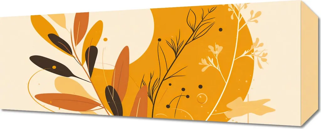 Quadro 50x20 cm Calda incarnazione