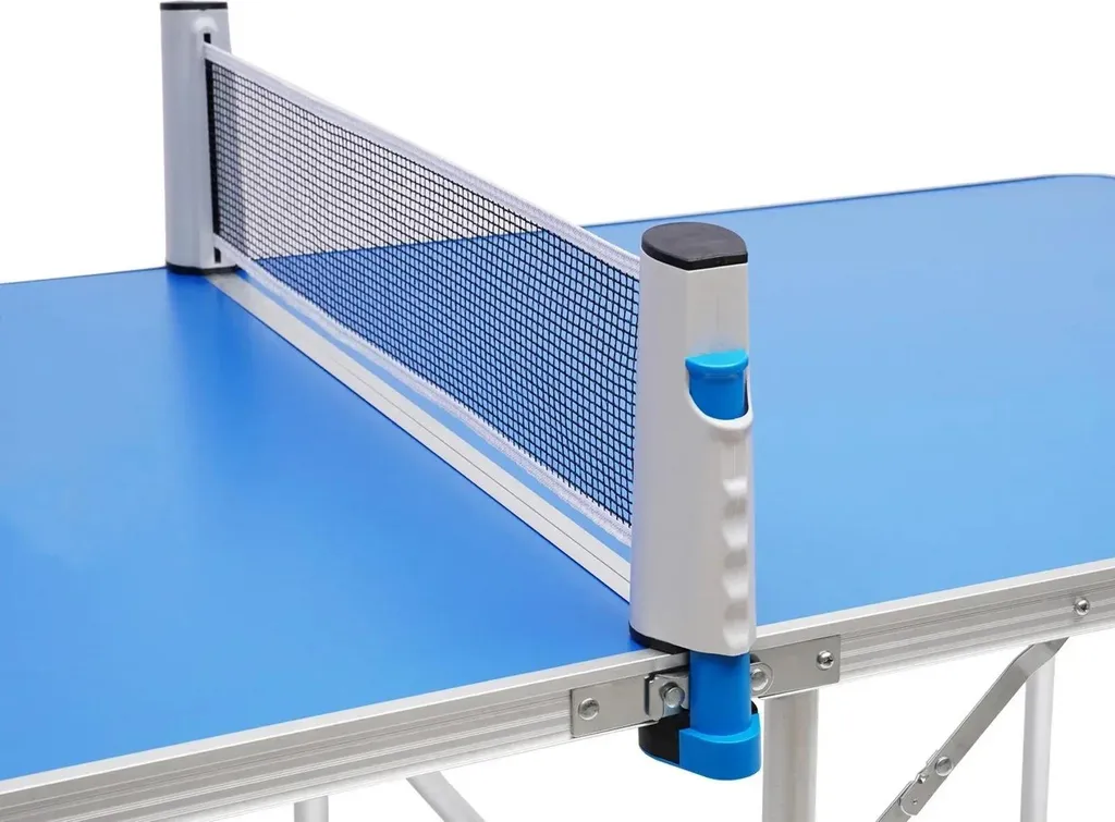 Mini table de tennis de table d'intérieur pliable avec accessoires