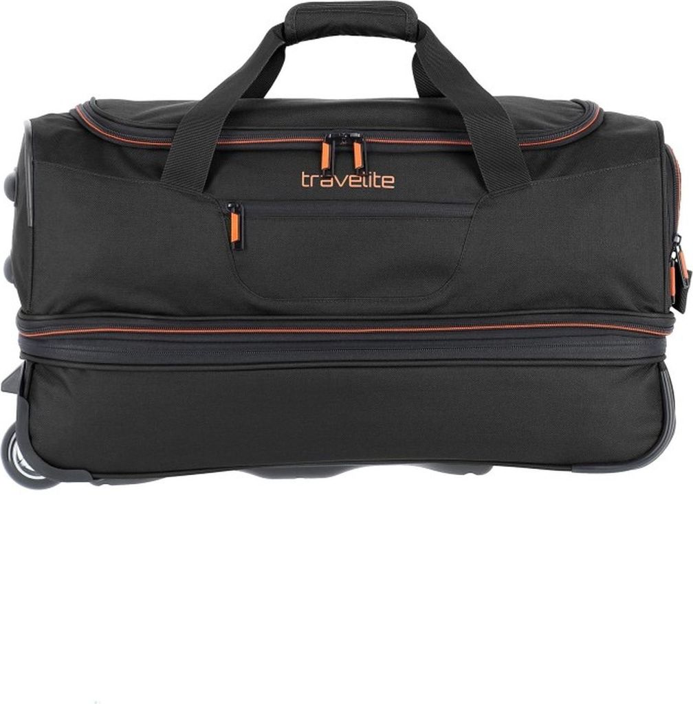 Travelite BASICS Rollenreisetasche (55 cm) - Schwarz Produktbild 