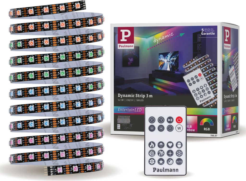 Paulmann EntertainLED LED Stripe Dynamic RGB Komplettset