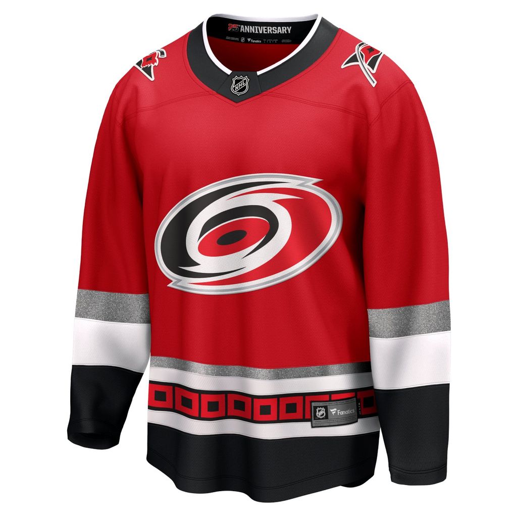 Carolina Hurricanes NHL Eishockey Fanatics Breakaway Trikot Alternate Rot-M