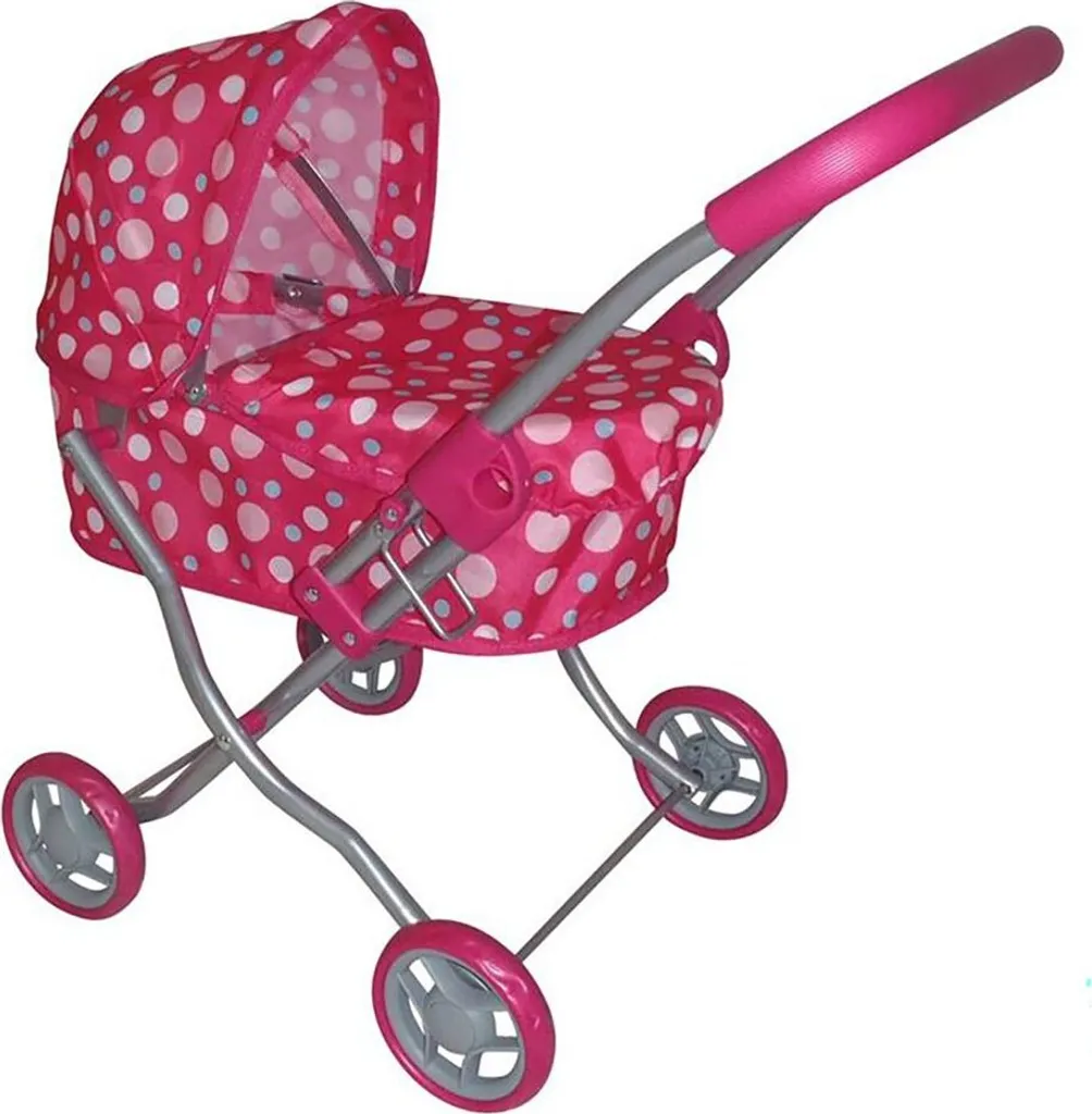 Landau de poupée pliable avec capote pour enfants - Modèle 9325D