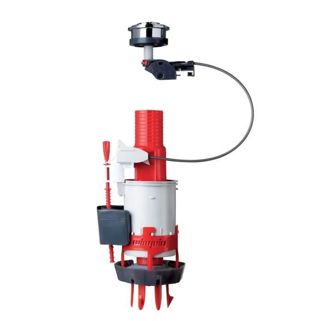 Mécanisme de recherche de câble double WIRQUIN pour WC universel 3/6L