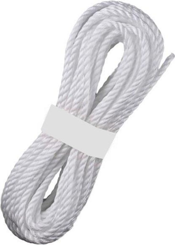 30m Polyamidseil Stoffband Schnur Seil Flechtleine Ø4mm