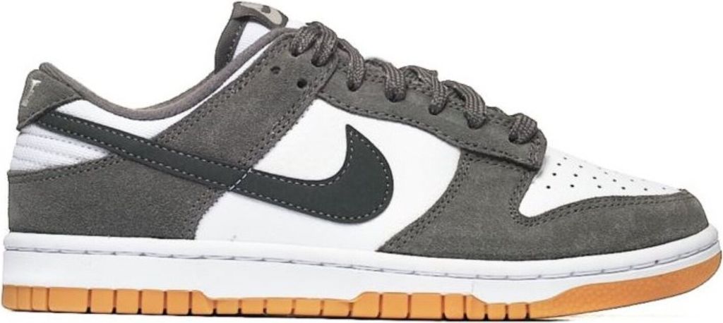 A single Nike Dunk Low shoe shown from a side-diagonal angle against a white background.