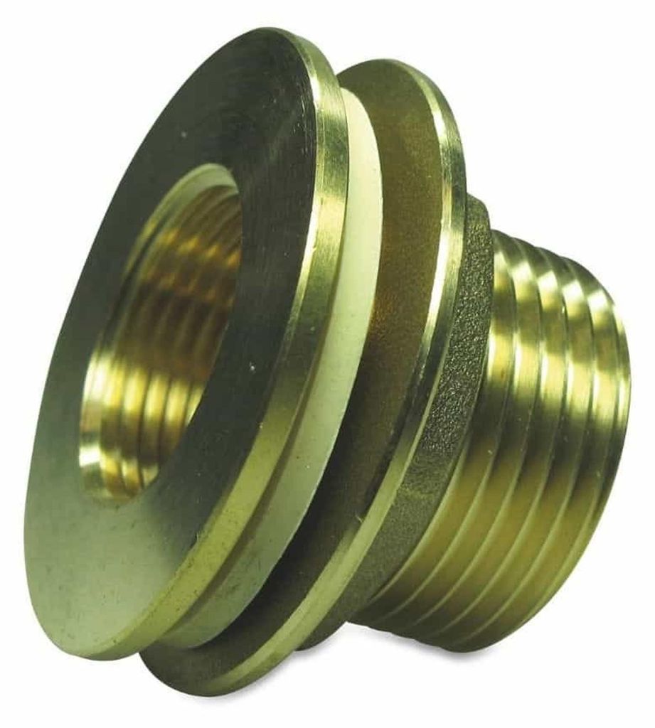 Złączka gwintowana mosiężna przelotowa 1" AG x 3/4" IG Zdjęcie produktu 