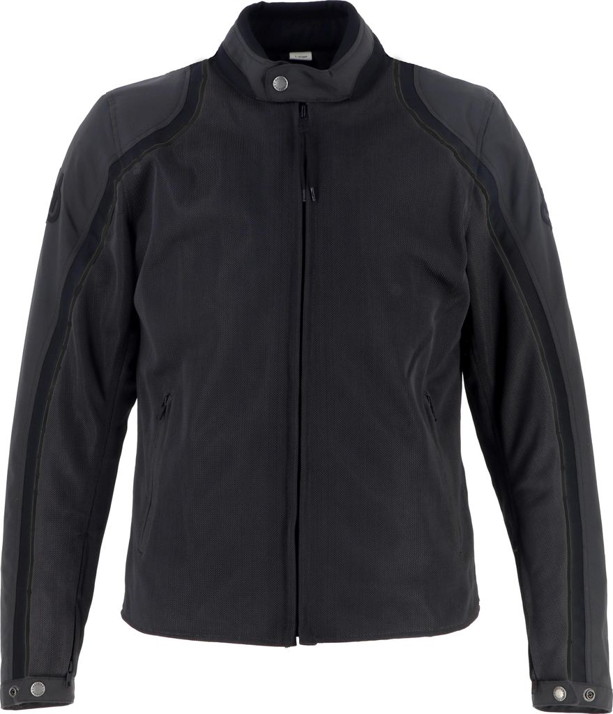 Helstons Phoenix Mesh Motorrad Textiljacke, schwarz, M