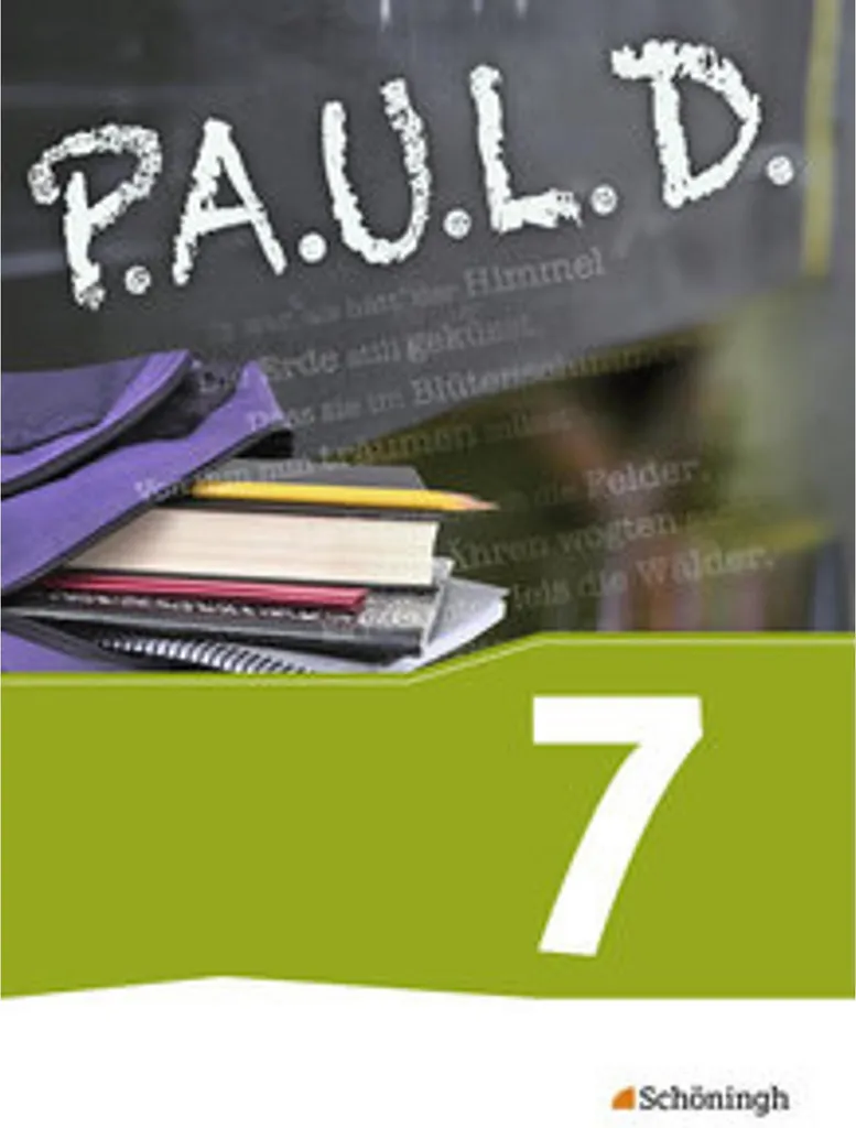 Livre scolaire P.A.U.L. D. 7 pour classes de Gymnasien et Gesamtschulen