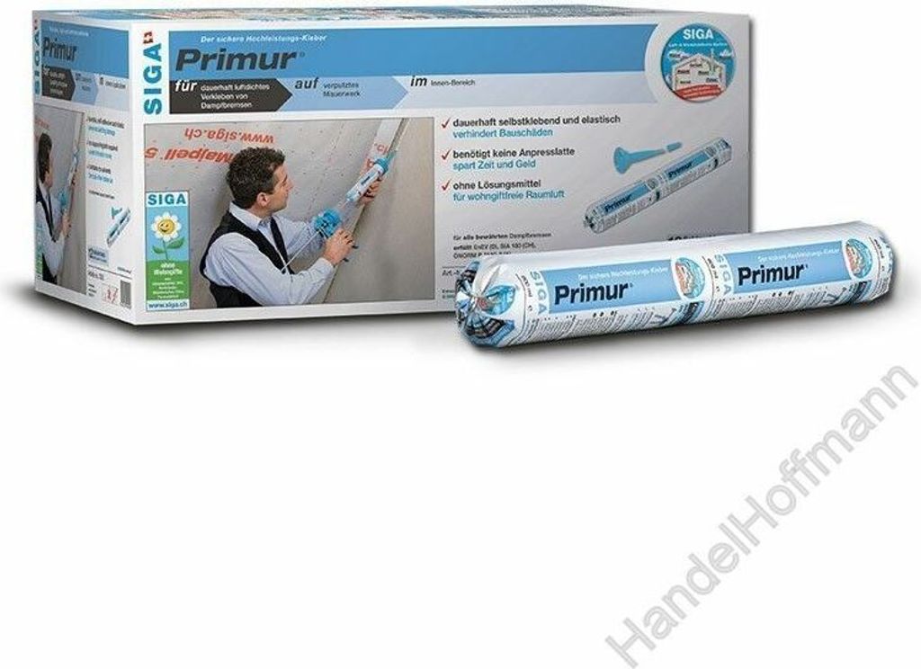 1 Karton Siga Primur Beutel 600 ml Folienkleber = 12 Beutel