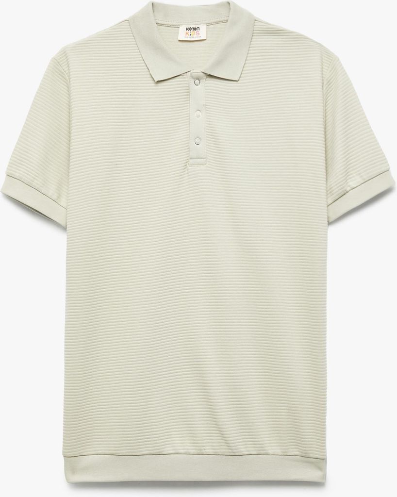 Koton Tshirt Ss Polo Grün