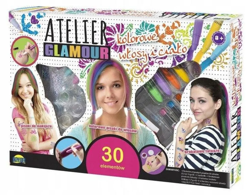 Atelier Glamour : Set de Décoration Pailleté et Coloration Multi-Support - 7