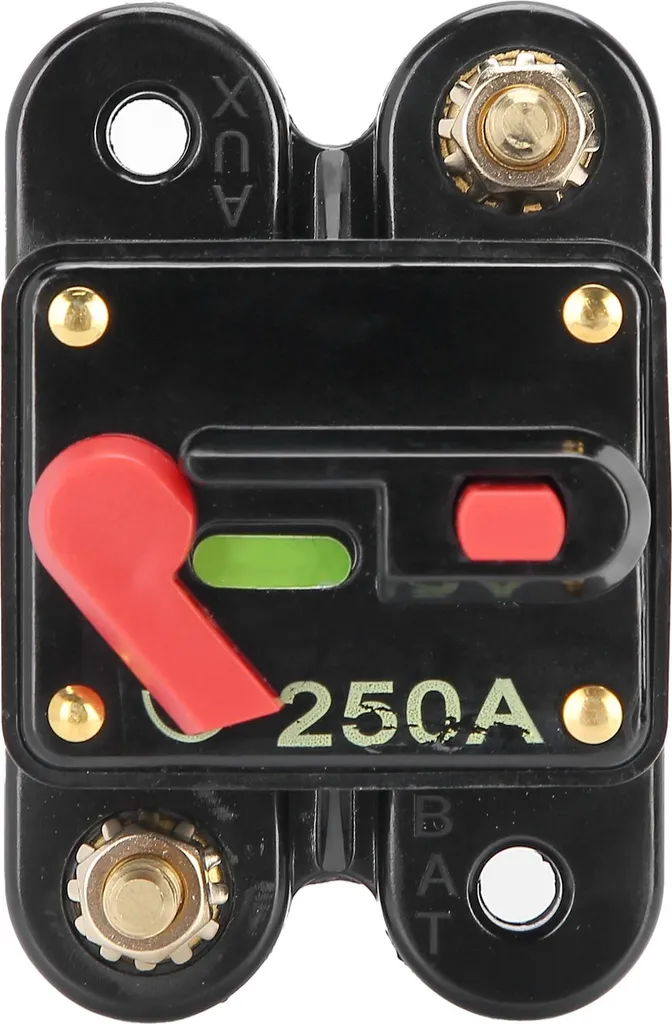 Interruttore Automatico Marino 250A Impermeabile - Reset Manuale DC - 3