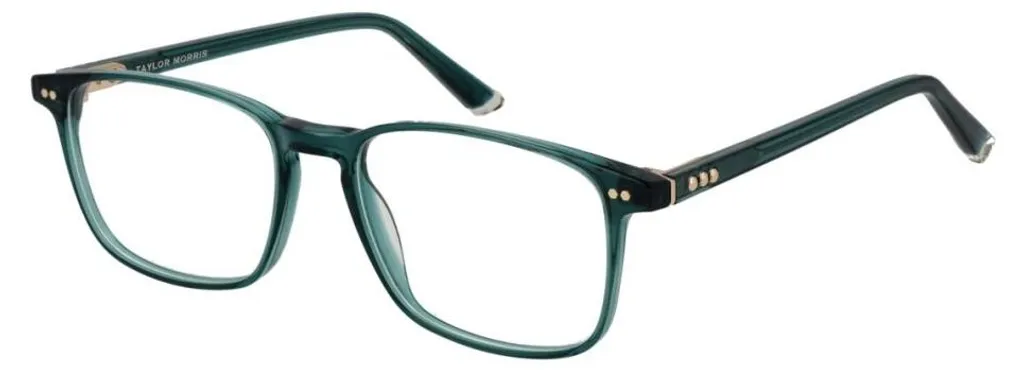 Taylor Morris Sw16 52C8 Lunettes de Soleil Polarisées en Acétate Noir