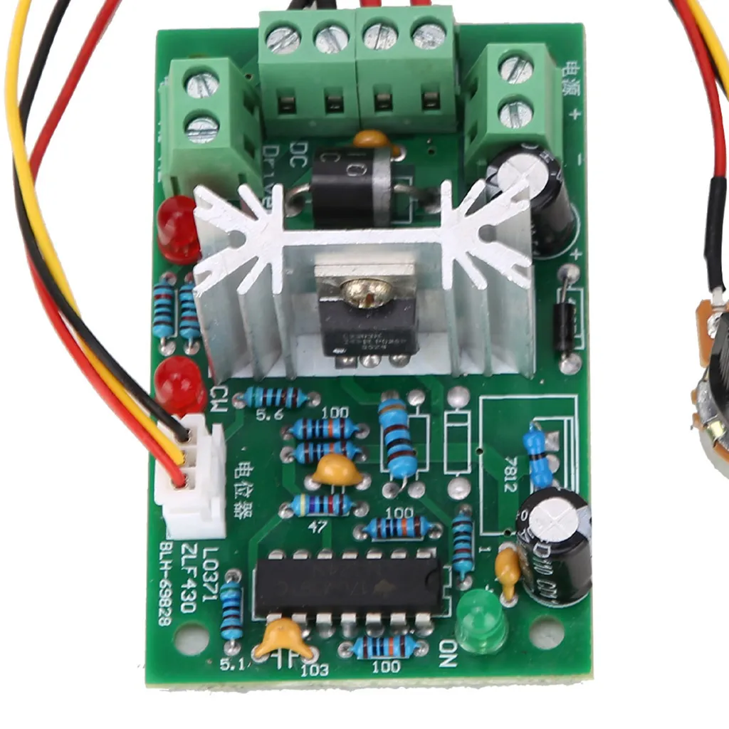 Modulo Regolatore Giri Motore DC PWM 20A - Controllo Coppia Elevata - 7