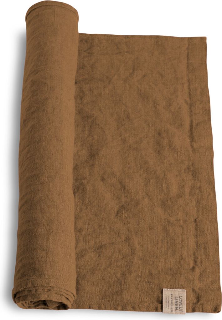 Lovely Linen Linen Lovely Tischläufer Leinen almond 47 x 150 cm