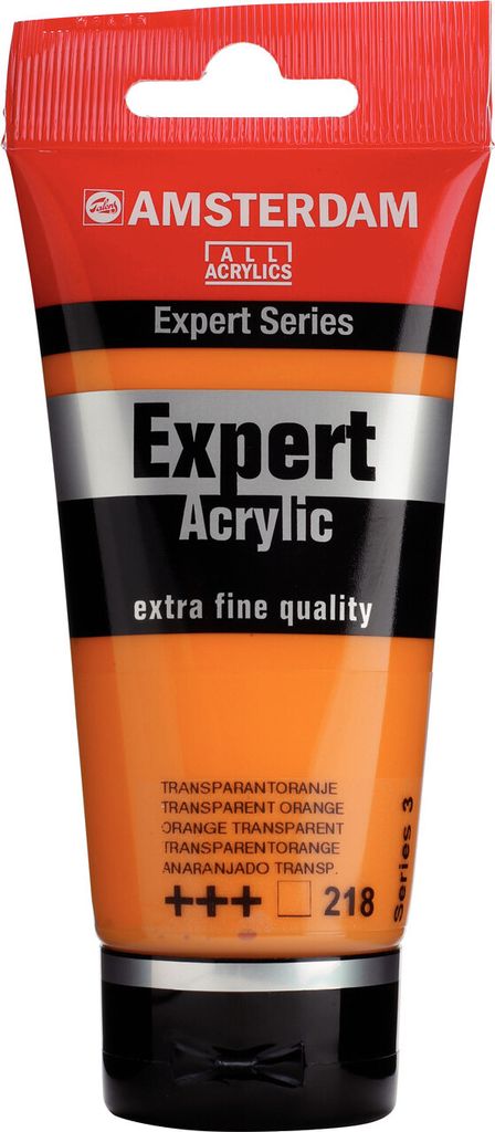 Amsterdam Expert Series Acrylfarbe Tube 75 ml Transparentorange 218