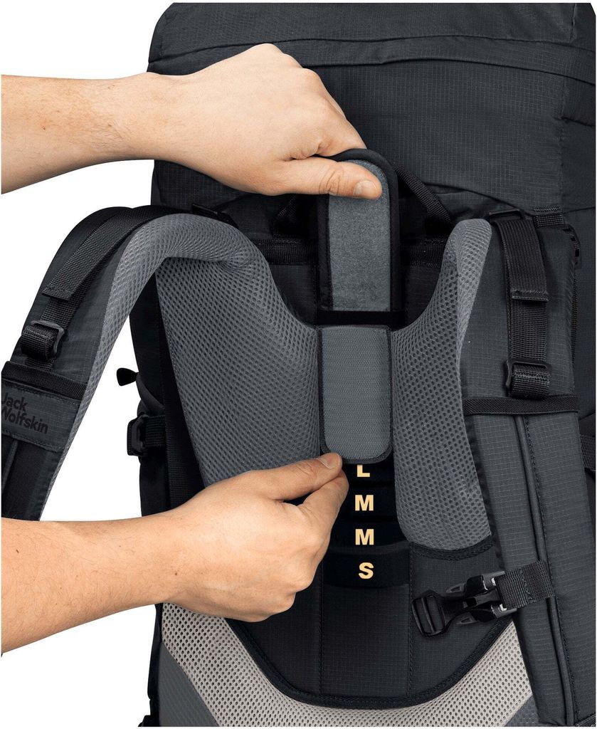 Jack Wolfskin Highland Trail 55+5 Men Phantom Outdoor-Rucksack