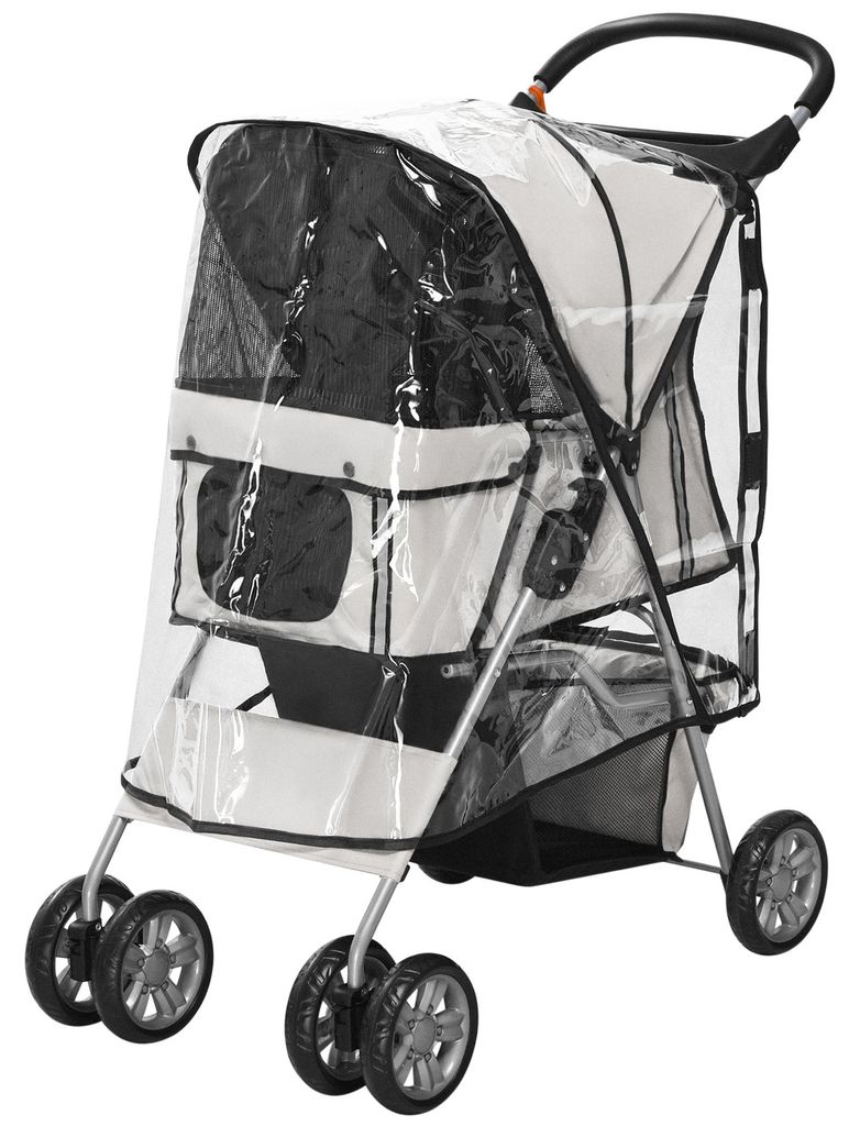 PawHut Hundetrolley, faltbarer Hundebuggy, Hundewagen mit Produktbild 
