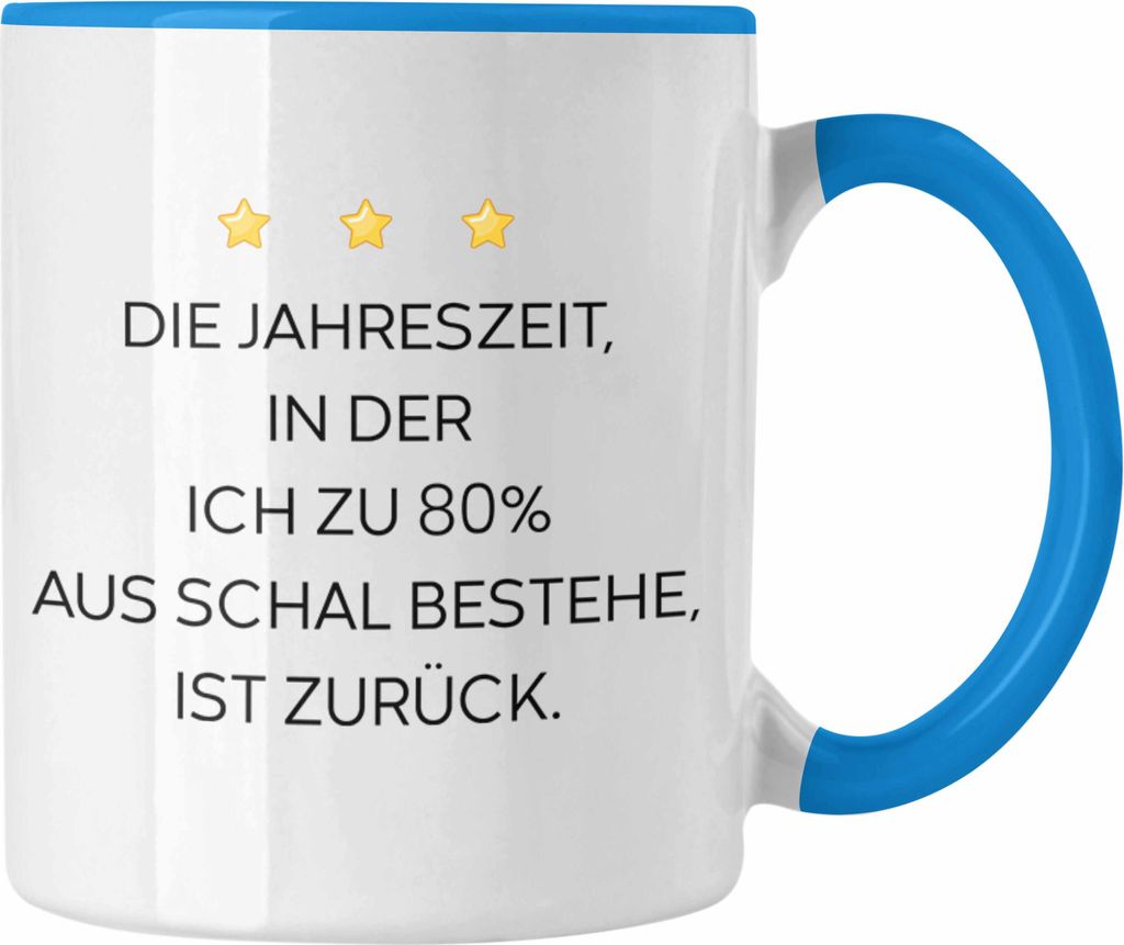 Trendation - Lustige Tasse mit Spruch für Frauen Männer Arbeit Büro Lustig Tassen Becher mit Sprüchen Kollegin Geschenk Sarkasmus Winter Herbst...