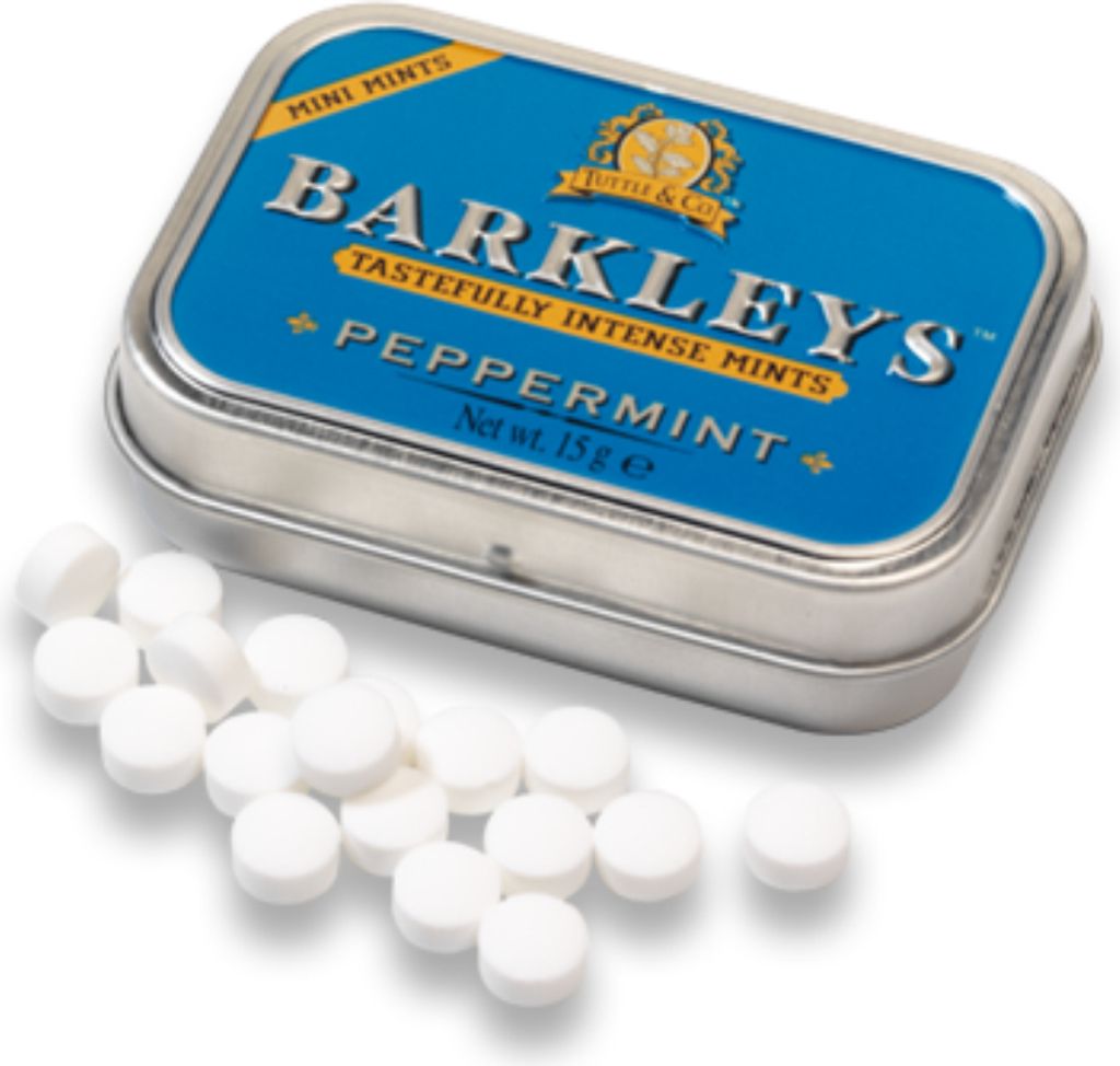 Barkleys Mini Peppermint Pastillen mit Pfefferminz Produktbild 