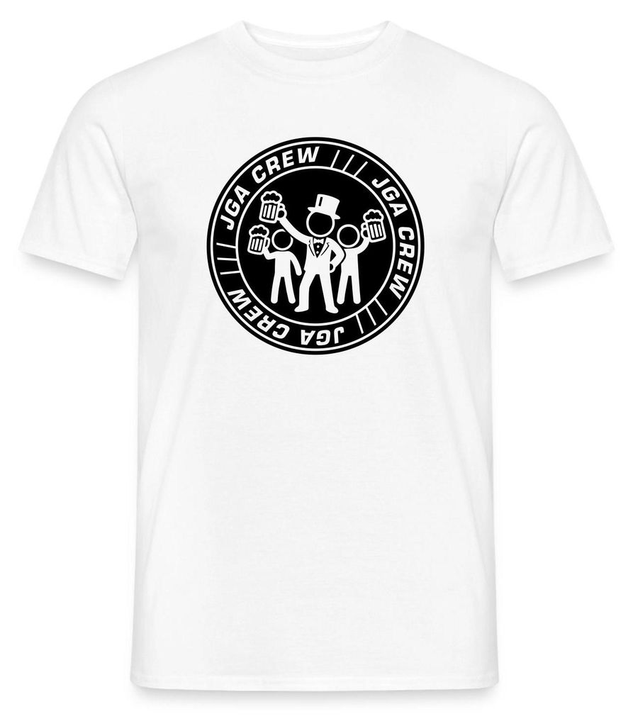 Spreadshirt JGA Männer | JGA Crew Männer T-Shirt, 3XL, Weiß