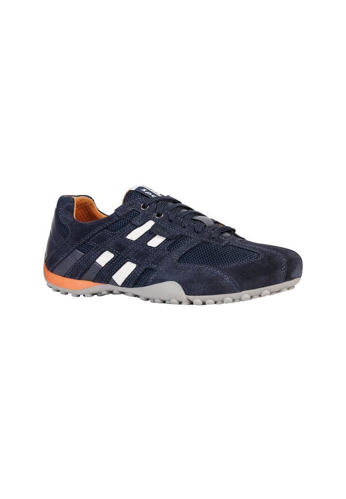 GEOX Snake K - Navy Synthetik/Leder Größe: 39 Normal