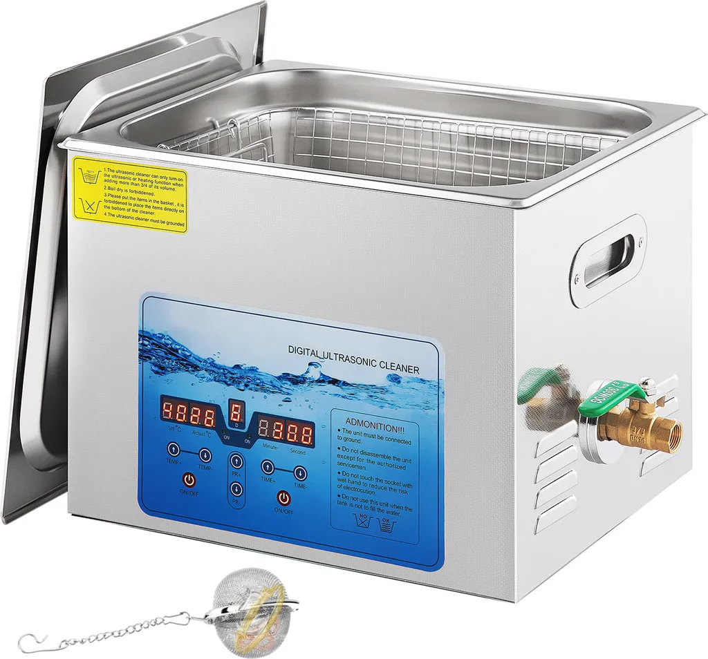 Vasca Ultrasuoni 15L SucceBuy Riscaldata - L'originale per Casa e Lab