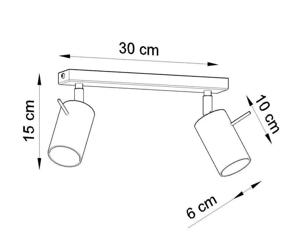 Sollux Lighting RING 2 SL.0092 | Offerta Lampada Soffitto Nera - 22