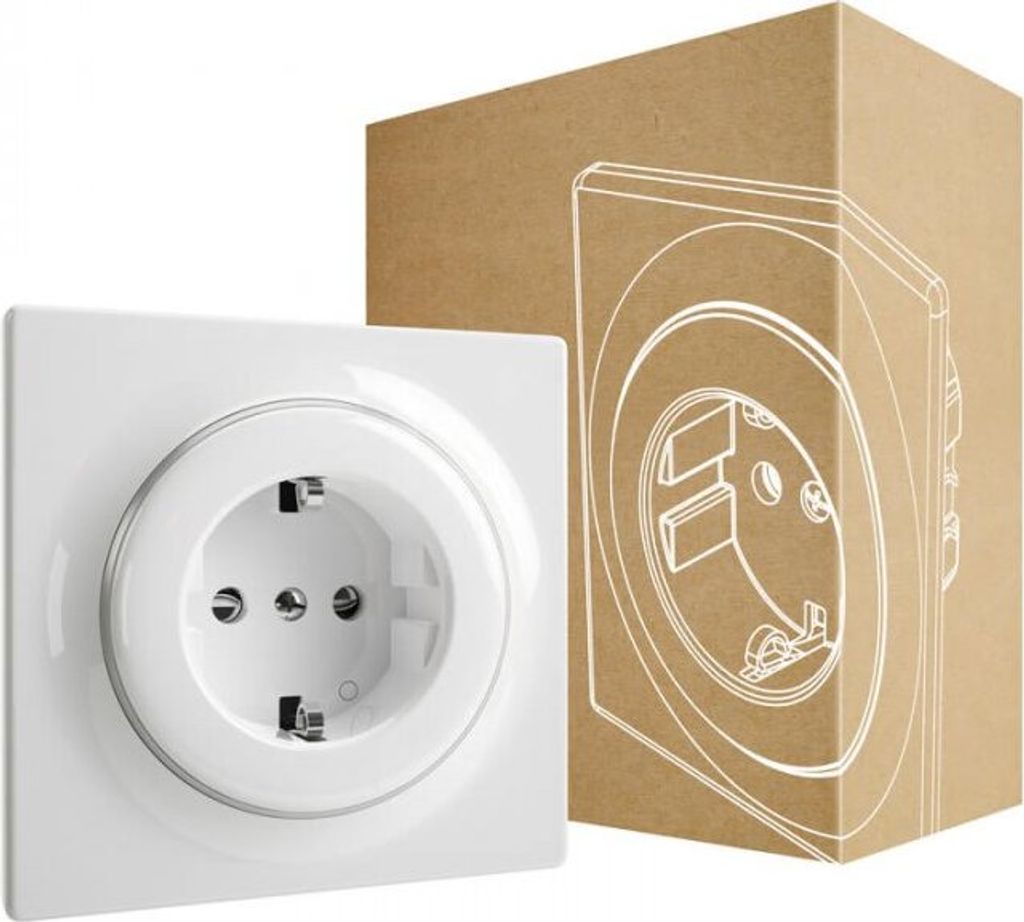 Fibaro Walli N, Typ F, Weiß, 110 - 230 V, 16 A, 50/60 Hz, 0 Produktbild 