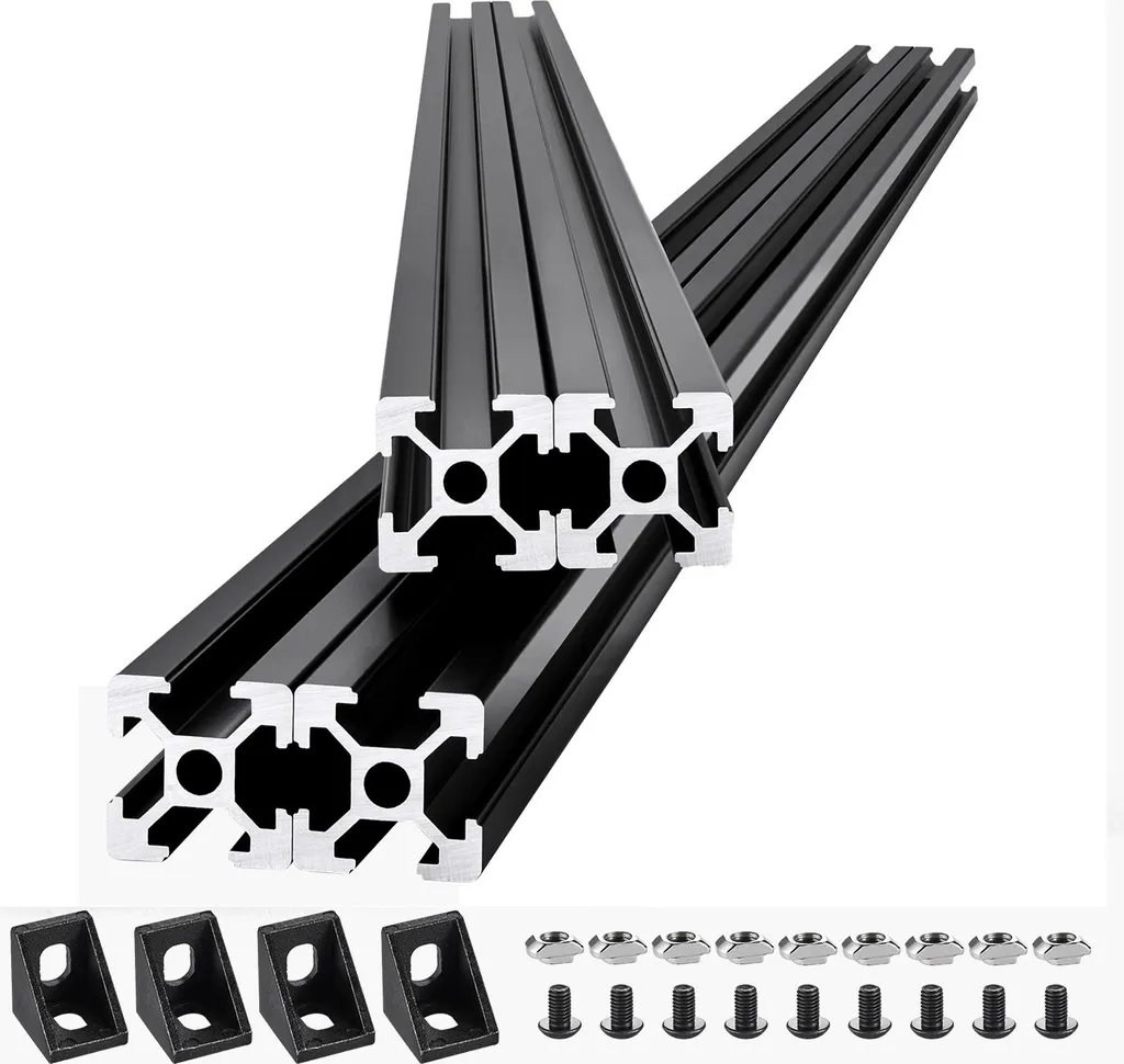 Rail 2020 Rainure en T 1200mm pour Imprimante 3D et Machine CNC SucceBuy