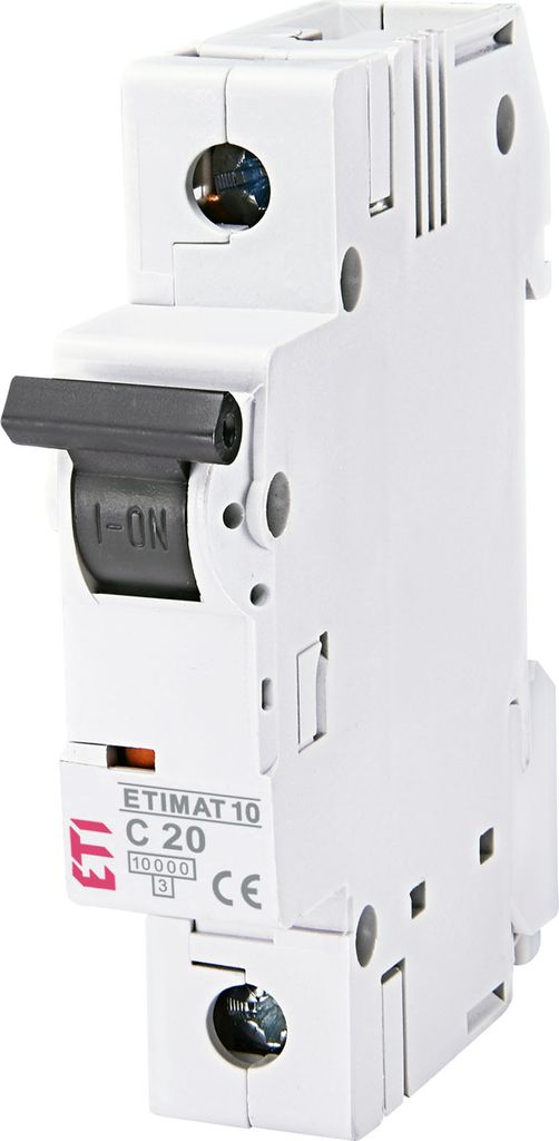 Leitungsschutzschalter 1P C 20A 10kA AC ETIMAT10 002131717