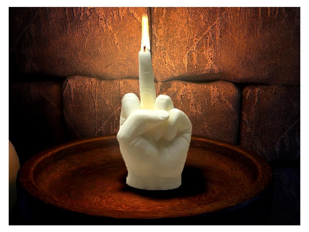 Silikonform für 3D-Hand-Finger mit Kerzendocht, Set zur Herstellung von handgemachten Kerzen, Silikonharzformen für Handwerksornamente, Fondant, ...